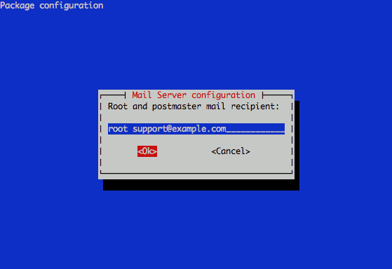 Exim postmaster configuration on Ubuntu 11.04. Exim postmaster configuration on Ubuntu 11.04.