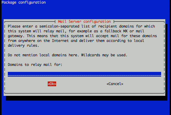 Exim relay domains configuration on Ubuntu 9.10. Exim relay domains configuration on Ubuntu 9.10.