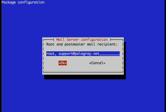 Exim postmaster configuration on Ubuntu 9.10. Exim postmaster configuration on Ubuntu 9.10.